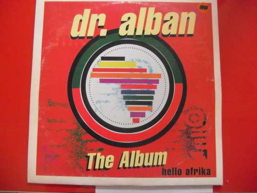 RARE!!! DR ALBAN - HELLO AFRIKA (THE ALBUM) VINYL, LP, RECORD